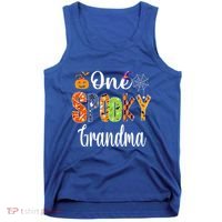 Funny Family Halloween Matching One Spooky Grandma Tank Top thumb 0