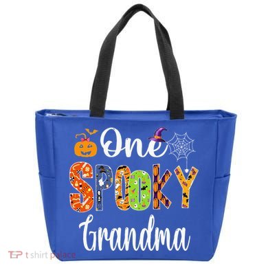 Funny Family Halloween Matching One Spooky Grandma Tote Bag