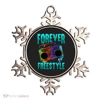Forever Freestyle Hip Hop Old School Boombox Ornament