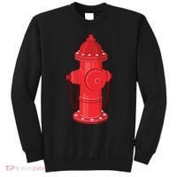 Firefighter Fire Hydrant Firetruck Dog Water Hose Fireman Gift Sweatshirt thumb 0
