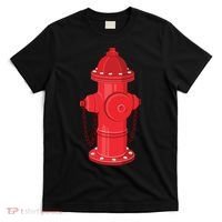 Firefighter Fire Hydrant Firetruck Dog Water Hose Fireman Gift T-Shirt thumb 0