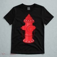 Firefighter Fire Hydrant Firetruck Dog Water Hose Fireman Gift T-Shirt thumb 5