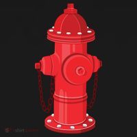 Firefighter Fire Hydrant Firetruck Dog Water Hose Fireman Gift Coaster thumb 2