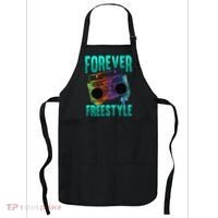 Forever Freestyle Hip Hop Old School Boombox Apron thumb 0