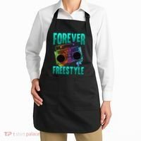 Forever Freestyle Hip Hop Old School Boombox Apron thumb 2
