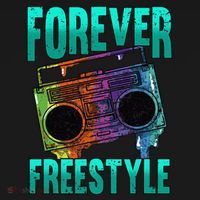 Forever Freestyle Hip Hop Old School Boombox T-Shirt thumb 7