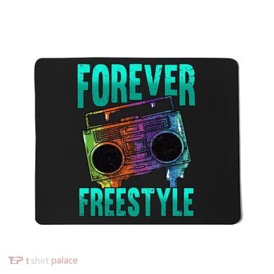 Forever Freestyle Hip Hop Old School Boombox Mousepad