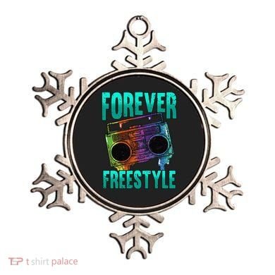 Forever Freestyle Hip Hop Old School Boombox Ornament