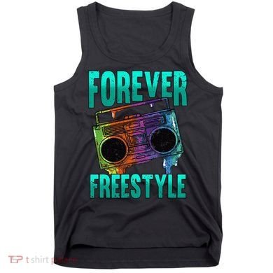 Forever Freestyle Hip Hop Old School Boombox Tank Top