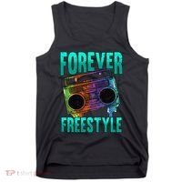 Forever Freestyle Hip Hop Old School Boombox Tank Top thumb 0