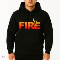 Funny Fire Halloween Costume Family Matching Hoodie thumb 2