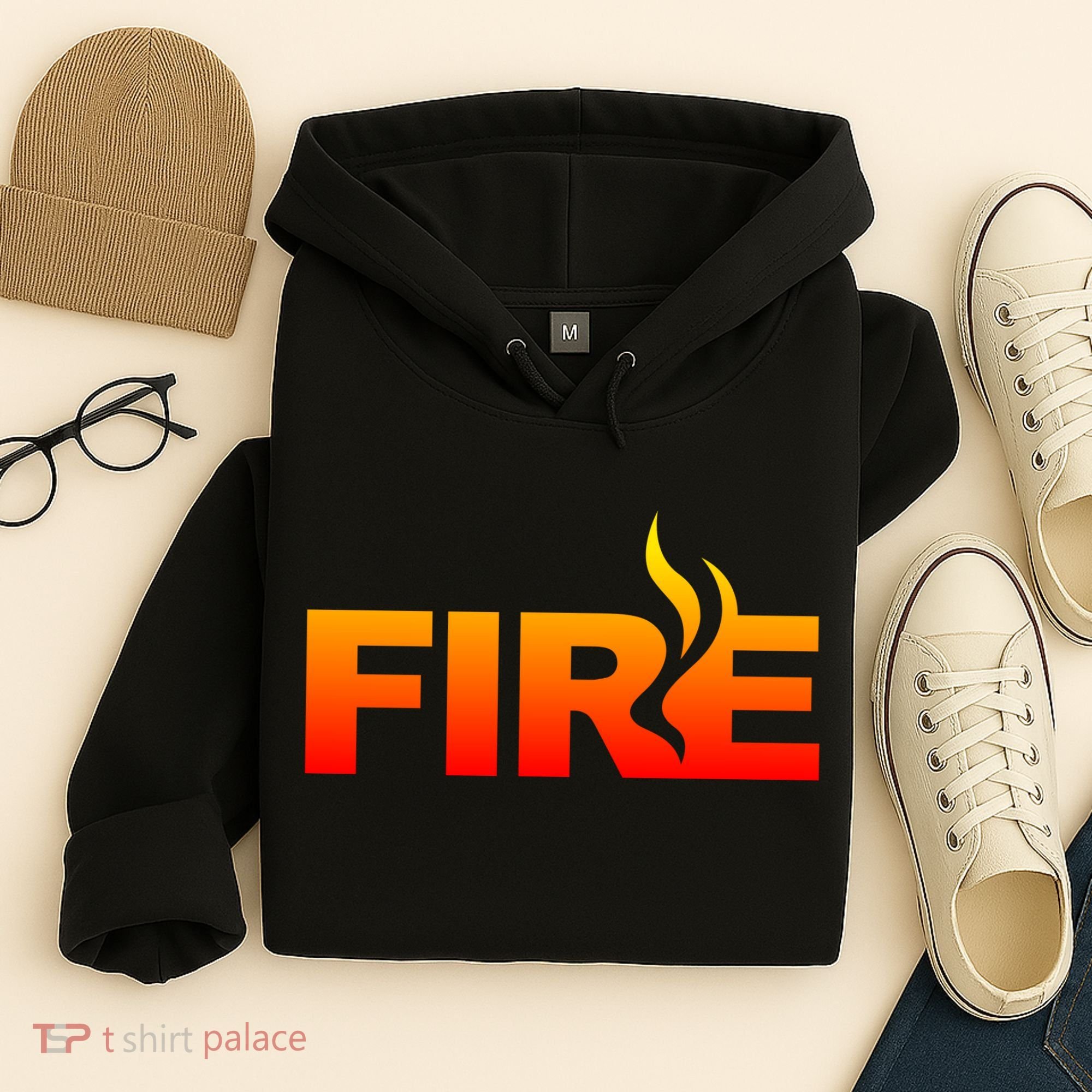 Funny Fire Halloween Costume Family Matching Hoodie