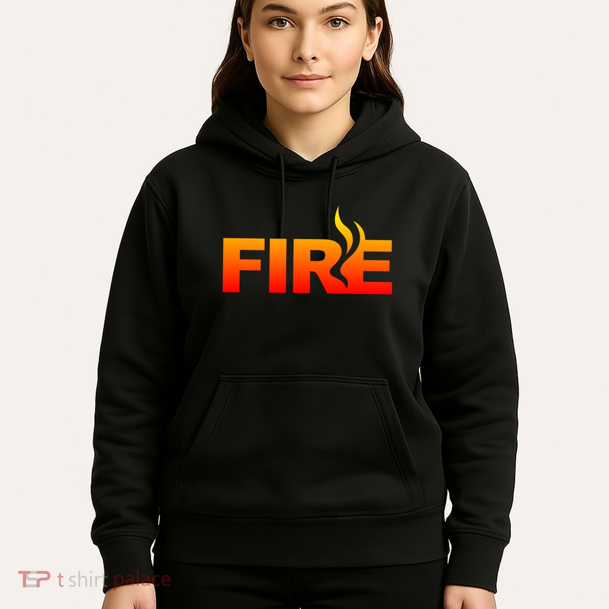Funny Fire Halloween Costume Family Matching Hoodie