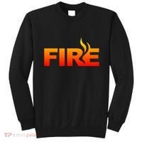 Funny Fire Halloween Costume Family Matching Sweatshirt thumb 0