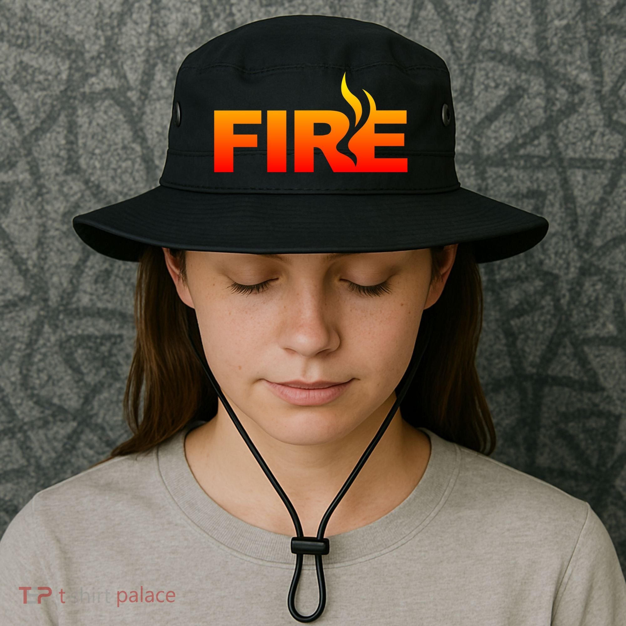 Funny Fire Halloween Costume Family Matching Bucket Hat