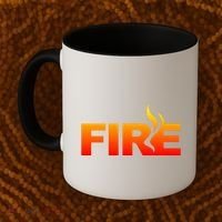 Funny Fire Halloween Costume Family Matching Coffee Mug thumb 2