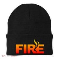 Funny Fire Halloween Costume Family Matching Beanie thumb 0