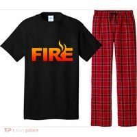 Funny Fire Halloween Costume Family Matching Pajama Set thumb 0