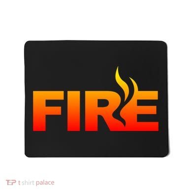 Funny Fire Halloween Costume Family Matching Mousepad