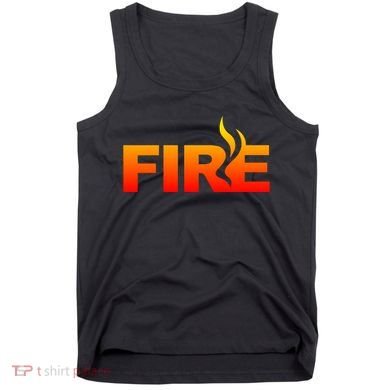 Funny Fire Halloween Costume Family Matching Tank Top
