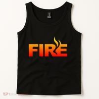 Funny Fire Halloween Costume Family Matching Tank Top thumb 2