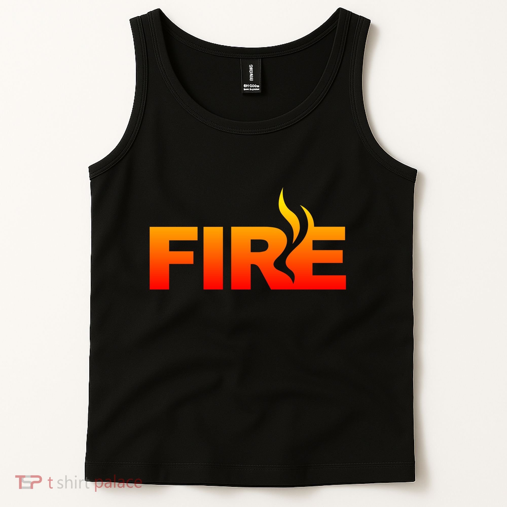 Funny Fire Halloween Costume Family Matching Tank Top