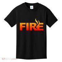 Funny Fire Halloween Costume Family Matching Kids T-Shirt thumb 0