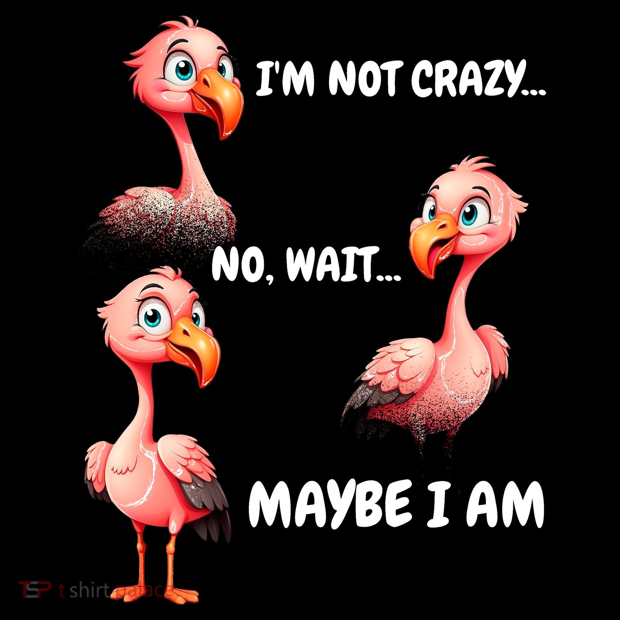 Funny Flamingo Humor Sweatshirt