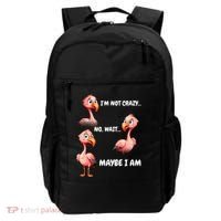 Funny Flamingo Humor Backpack thumb 0