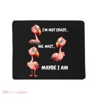 Funny Flamingo Humor Mousepad thumb 0