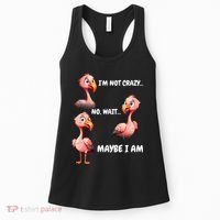 Funny Flamingo Humor Women's Tank Top thumb 0