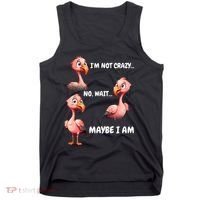 Funny Flamingo Humor Tank Top thumb 0
