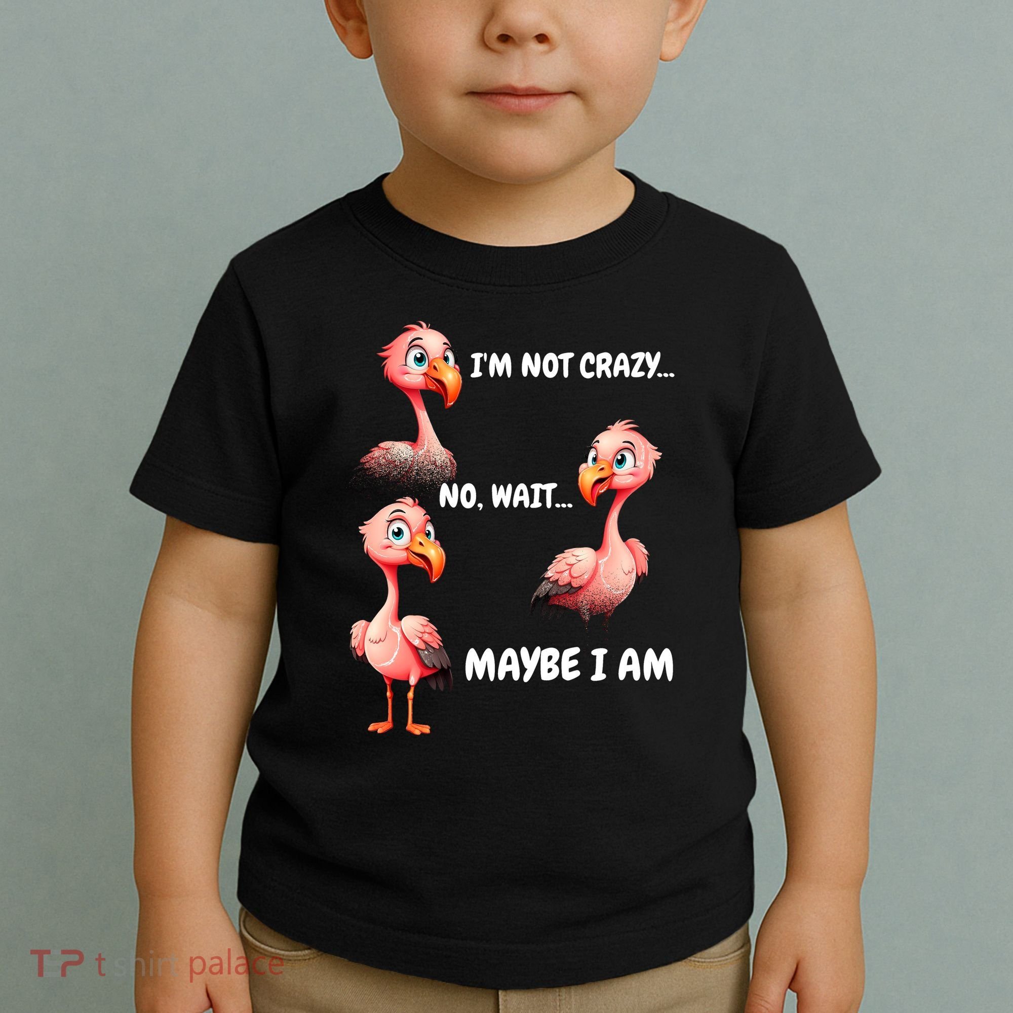 Funny Flamingo Humor Toddler T-Shirt