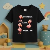 Funny Flamingo Humor Toddler T-Shirt thumb 3