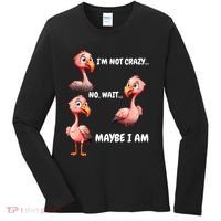 Funny Flamingo Humor Women's Long Sleeve Shirt thumb 0