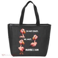 Funny Flamingo Humor Tote Bag thumb 0