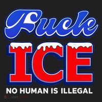 F!ck F Ice No Humman Is Illegal Women's Sweatshirt thumb 2