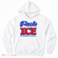 F!ck F Ice No Humman Is Illegal Hoodie thumb 0