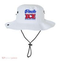 F!ck F Ice No Humman Is Illegal Bucket Hat thumb 0
