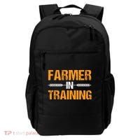 Funny Farmer In Training Apparel Farm Farming Backpack thumb 0