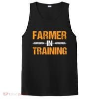 Funny Farmer In Training Apparel Farm Farming PosiCharge Competitor Tank thumb 0
