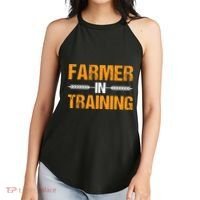 Funny Farmer In Training Apparel Farm Farming Women's Perfect Tri Rocker Tank thumb 2