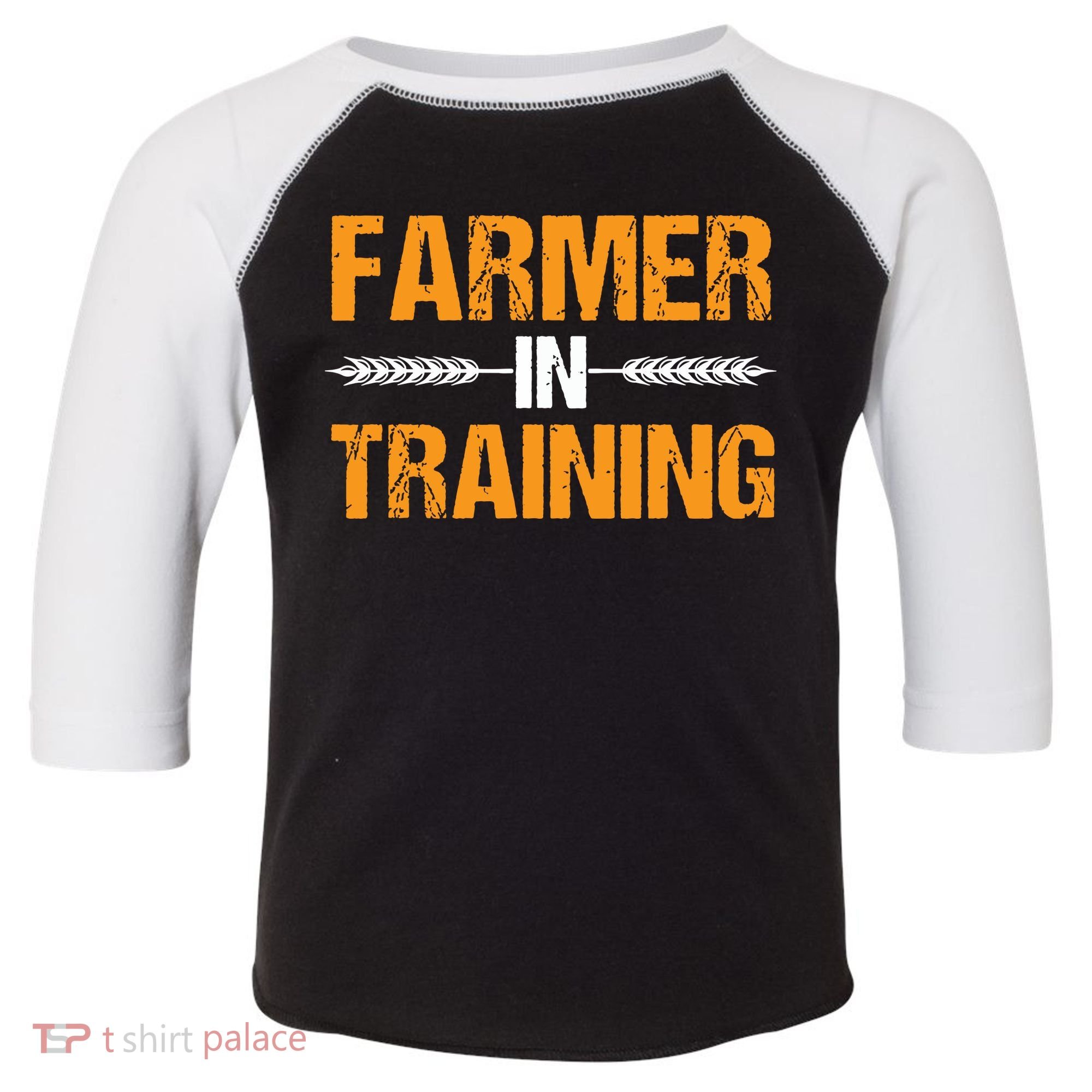 Funny Farmer In Training Apparel Farm Farming Toddler Fine Jersey T-Shirt