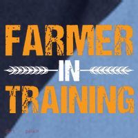 Funny Farmer In Training Apparel Farm Farming Raglan Baseball Sleeve Shirt thumb 2