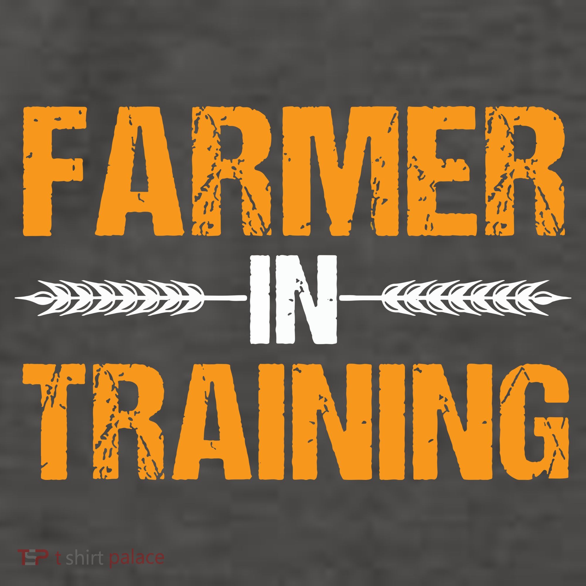 Funny Farmer In Training Apparel Farm Farming Vector Backpack