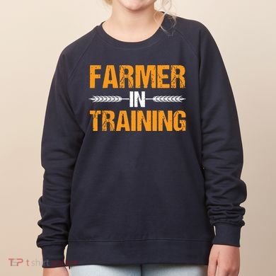 Funny Farmer In Training Apparel Farm Farming Women's Sweatshirt