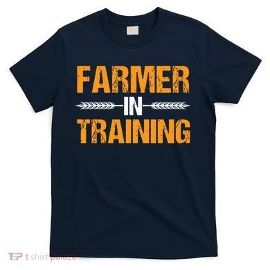 Funny Farmer In Training Apparel Farm Farming T-Shirt