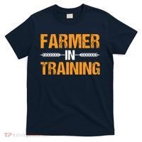 Funny Farmer In Training Apparel Farm Farming T-Shirt thumb 0