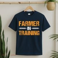Funny Farmer In Training Apparel Farm Farming T-Shirt thumb 2