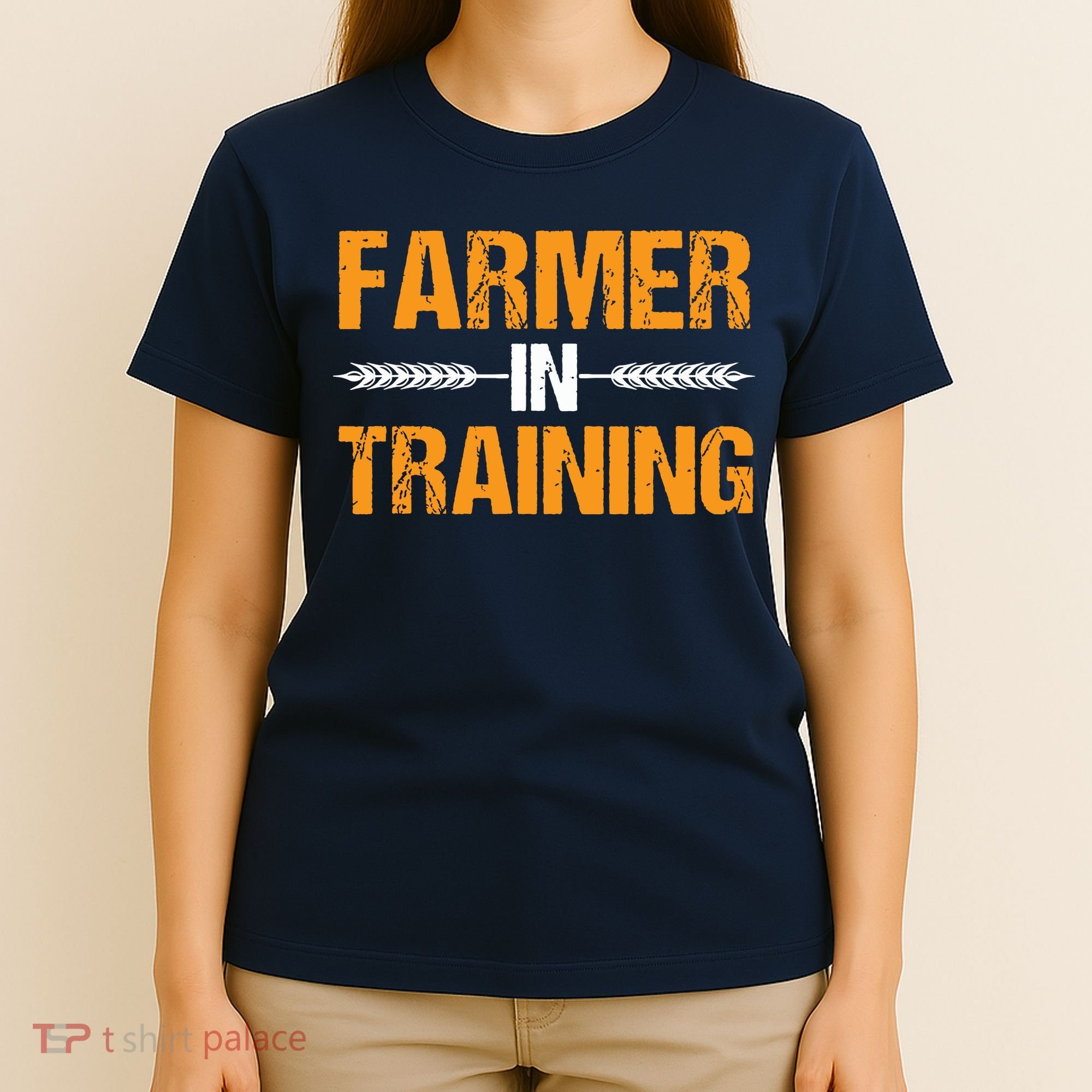 Funny Farmer In Training Apparel Farm Farming T-Shirt